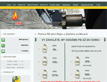 Tablet Screenshot of plynove-lahve.cz